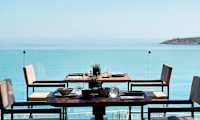 À la carte-restaurang Mira med rätter från Medelhavet