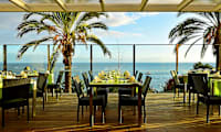 En av hotellets restauranger