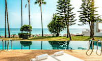 Dubbelrum superior med access till privat, delad pool