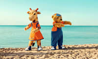 Lollo & Bernie dansar på stranden