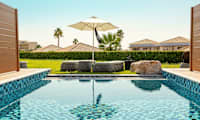 Dubbelrum i bungalow med privat pool
