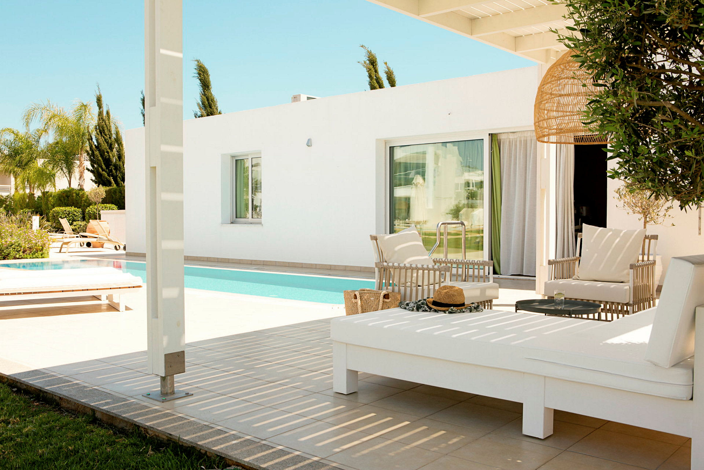 Prime Pool Suite 2 rum, terrass med privat pool