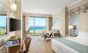 Dubbelrum med havsutsikt