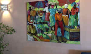 Sittområde i lobbyn