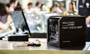 Inchecknings- och utcheckningsdisk