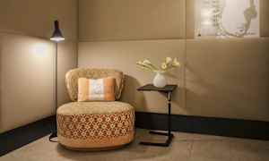 Sittområde i lobbyn