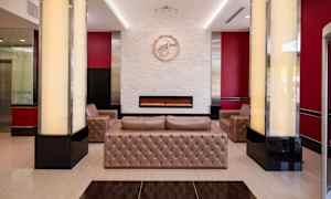 Sittområde i lobbyn