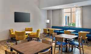 Sittområde i lobbyn