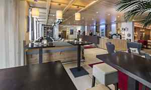 Sittområde i lobbyn