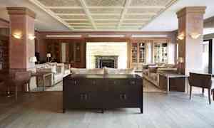 Sittområde i lobbyn