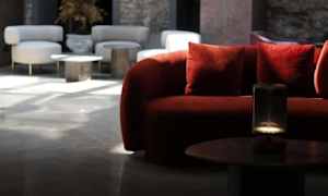 Sittområde i lobbyn