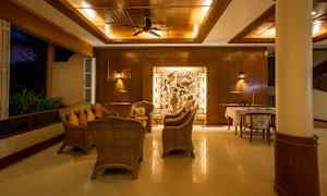 Sittområde i lobbyn