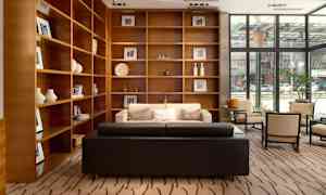 Sittområde i lobbyn