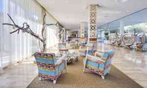 Sittområde i lobbyn