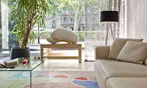 Sittområde i lobbyn