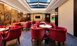 Sittområde i lobbyn