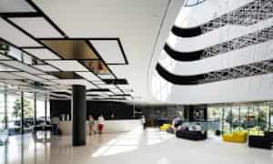 Sittområde i lobbyn