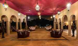 Sittområde i lobbyn