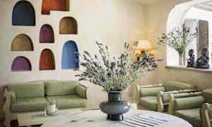 Sittområde i lobbyn