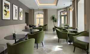 Sittområde i lobbyn