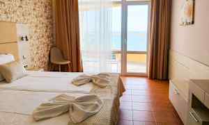 Dubbelrum med havsutsikt