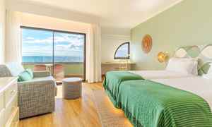 Dubbelrum med havsutsikt