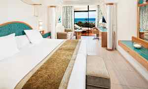 Dubbelrum med havsutsikt