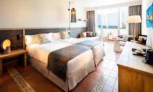 Dubbelrum med havsutsikt