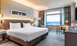 Dubbelrum med havsutsikt