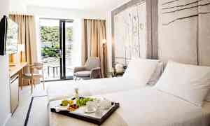 Dubbelrum superior med havsutsikt