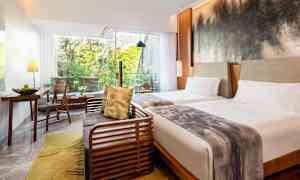 Dubbelrum mot trädgården