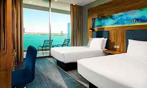 Dubbelrum med havsutsikt