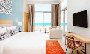 Dubbelrum superior med havsutsikt