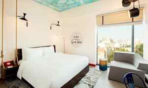 Dubbelrum med dubbelsäng king size