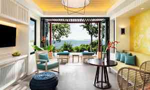 Poolvilla med havsutsikt