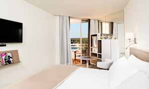 Dubbelrum med havsutsikt