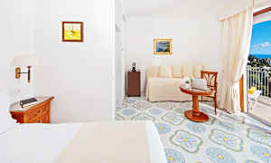 Dubbelrum med havsutsikt