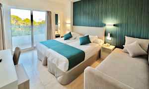 Exempel på dubbelrum med bäddsoffa