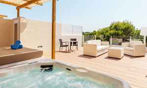 Tvårumslägenhet med takterrass