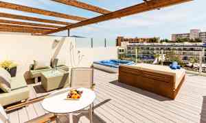 Tvårumslägenhet med takterrass