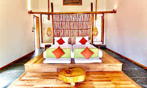 Dubbelrum i bungalow