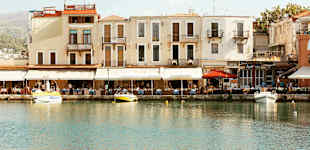 Gamla hamnen i Rethymnon