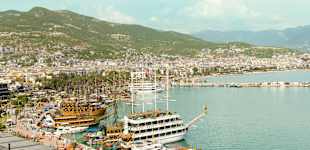 Hamnen i Alanya