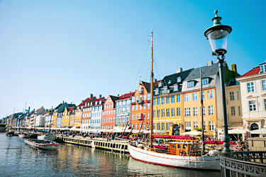 Nyhavn i Köpenhamn