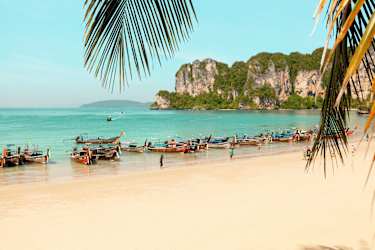 Strand i Thailand 