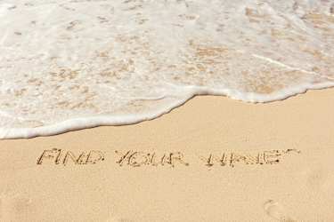 Skrift i sand