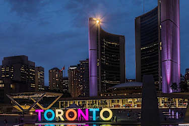 Neonskylt Toronto