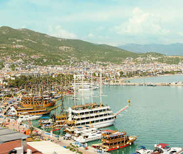 Hamnen i Alanya