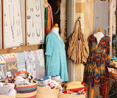 Historia och shopping
