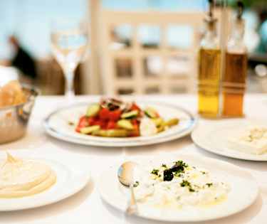 Äkta cypriotisk meze!